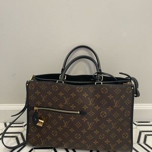 Louis Vuitton Poppincourt MM noir